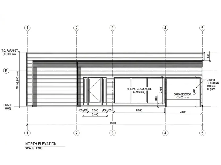 The Unified Villa: A Complete Set of Coordinated Architectural Plans